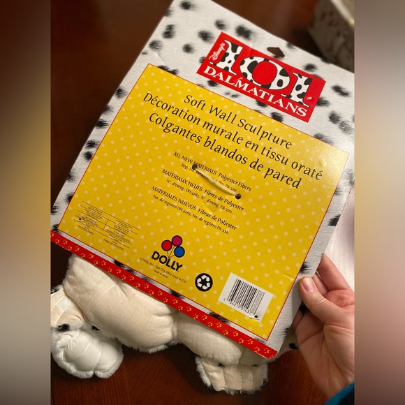 RARE vintage 101 Dalmatians hanging plush dog - Picture 4 of 5